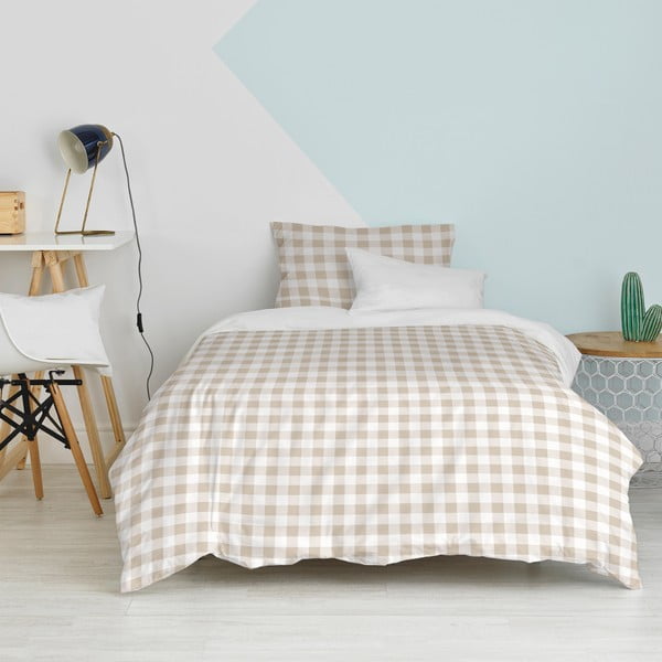 Bavlnená detská obliečka na jednolôžko 140x200 cm Vichy – Happy Friday-image-3