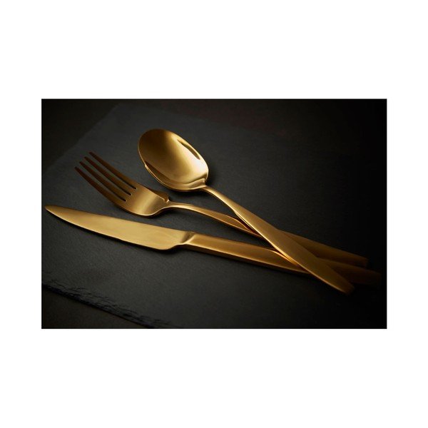 Súprava 16 príborov z antikoro ocele Premier Housewares Aura-image-1