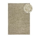 Kaki ručne tkaný koberec s prímesou vlny 120x170 cm Minerals – Flair Rugs