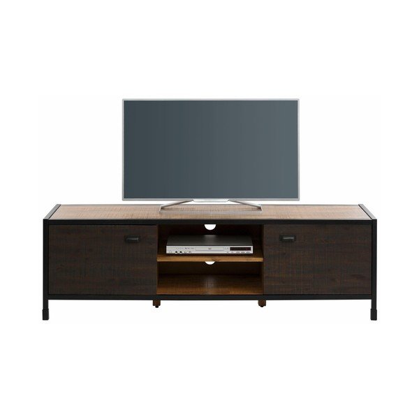 Dvojdverový TV stolík z masívneho akáciového dreva Støraa Saigon