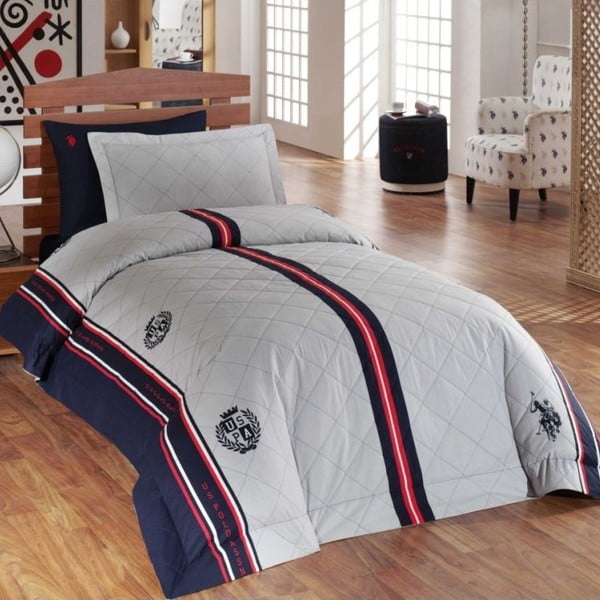 Set prikrývky na posteľ a plachty U.S. Polo Assn. Atlanta, 180 x 230 cm