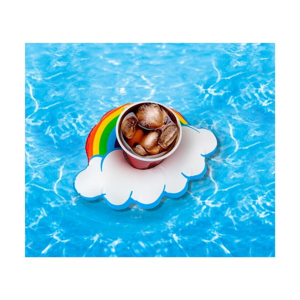 Súprava 3 nafukovacích kruhov na nápoje v tvare dúhy Big Mouth Inc.-image-1