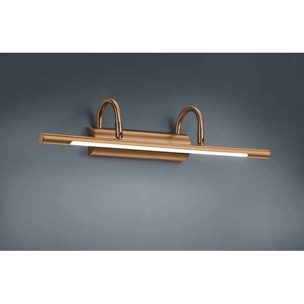 LED nástenné svietidlo v mosadznej farbe Cuadro – Trio-image-3