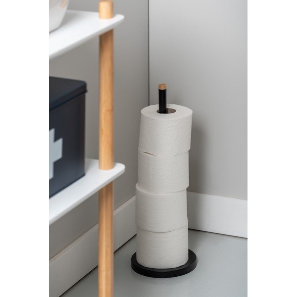 Kovový stojan na toaletný papier Bamboo Accent - PT LIVING-image-1