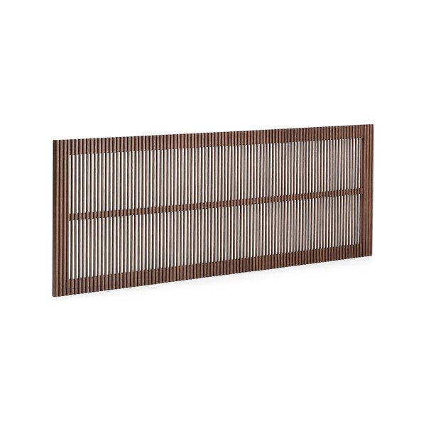Čelo postele z jaseňového dreva v tmavo prírodnej farbe 195x70 cm Beyla – Kave Home
