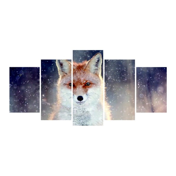 Viacdielny obraz La Maison Des Couleurs Fox