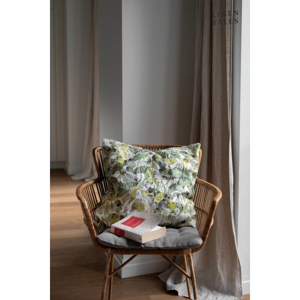 Ľanová obliečka na vankúš 40x40 cm Lotus – Linen Tales-image-2