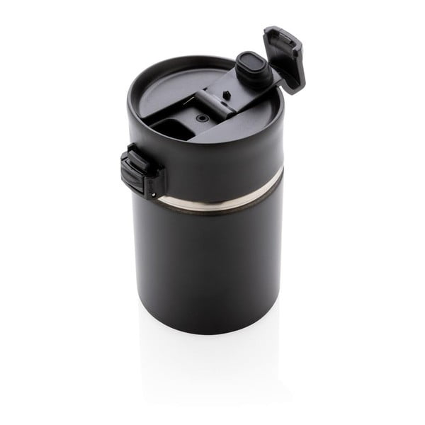 Čierny termohrnček XD Exclusive Bogota, 220 ml-image-2