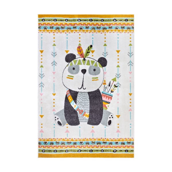 Krémovobiely detský koberec 160x235 cm Panda – Hanse Home