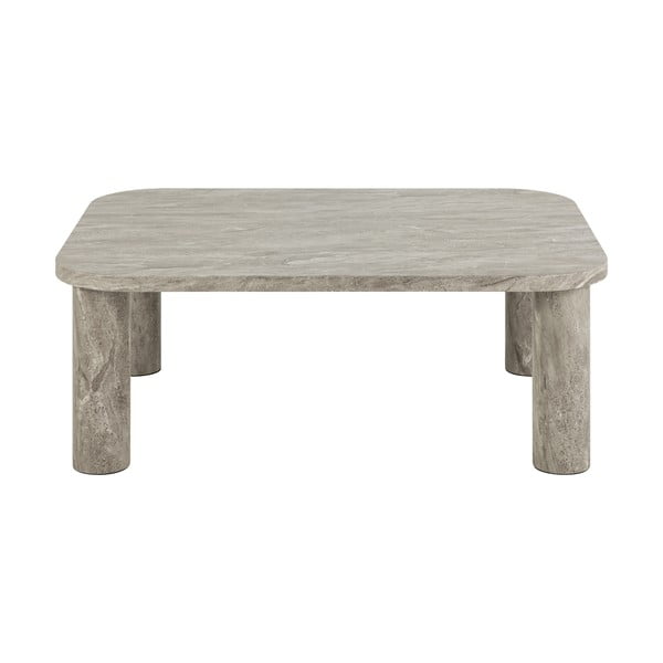 Svetlosivý konferenčný stolík v dekore mramoru 75x100 cm Solano – Actona-image-3