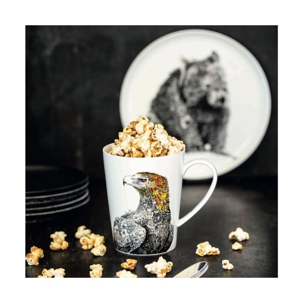 Biely porcelánový hrnček Maxwell & Williams Marini Ferlazzo Eagle, 450 ml-image-1