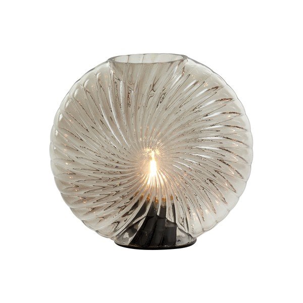 Svetlosivá stolová lampa (výška 16,5 cm) Milado - Light & Living-image-1