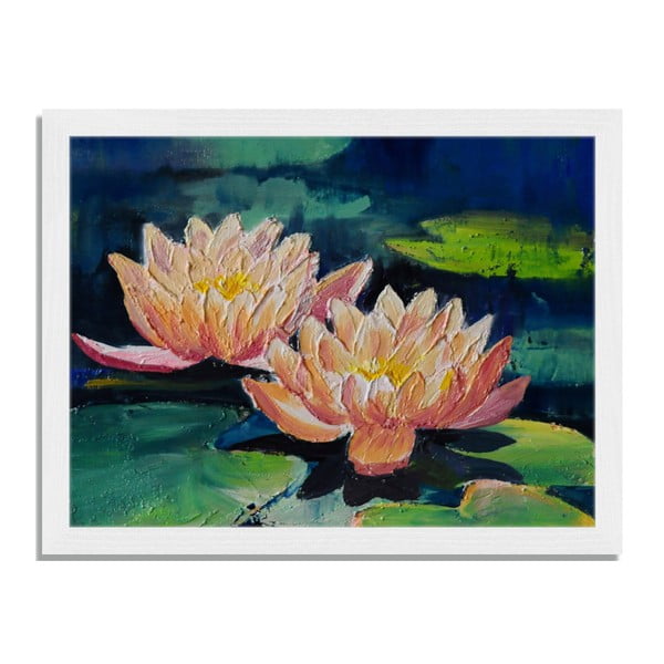 Obraz v ráme Liv Corday Asian Lillies, 30 x 40 cm