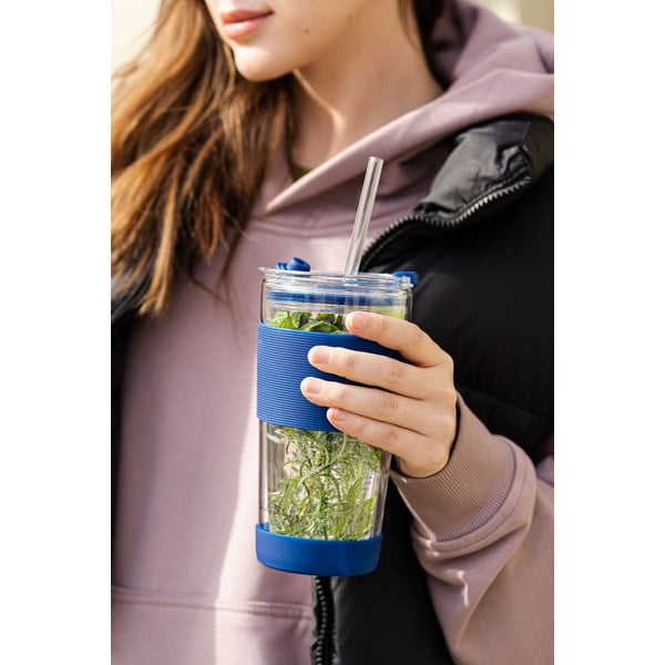 Modrý termo hrnček 600 ml Fuori – Vialli Design-image-1