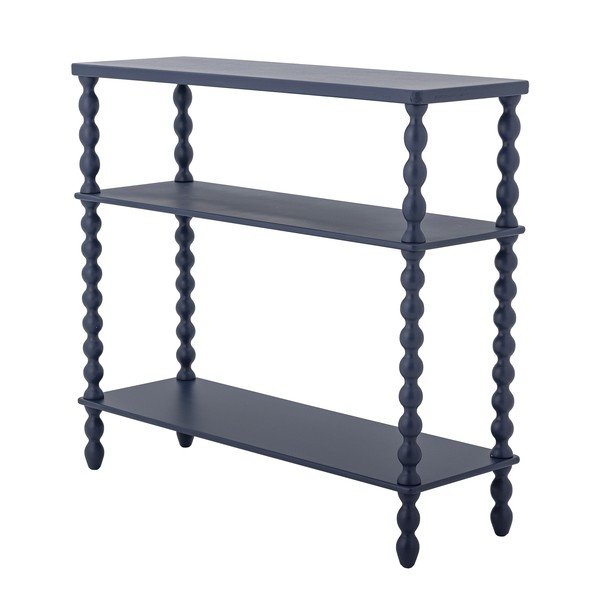 Modrý konzolový stolík 30x90 cm Salino – Bloomingville