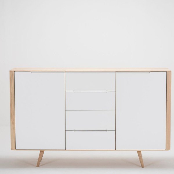 Komoda z dubového dreva Gazzda Ena Two, 180 × 42 × 110 cm-image-3