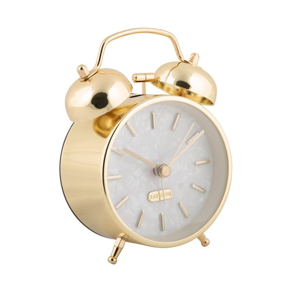 Budík ø 8 cm Pearl Glow – Karlsson