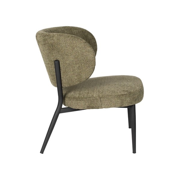 Zelené kreslo Sanne – White Label-image-3