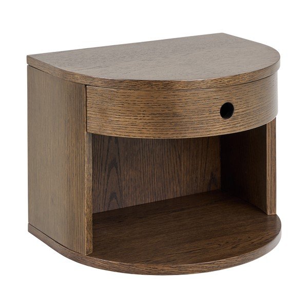Nočný stolík v dekore duba v tmavoprírodnej farbe Paron – Actona-image-2