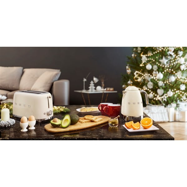 Krémová rýchlovarná kanvica z nehrdzavejúcej ocele 1,7 l Retro Style – SMEG-image-4