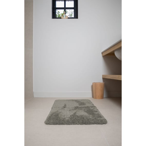 Hnedá protišmyková kúpeľňová predložka Tiseco Home Studio Jule, 60 x 60 cm-image-1