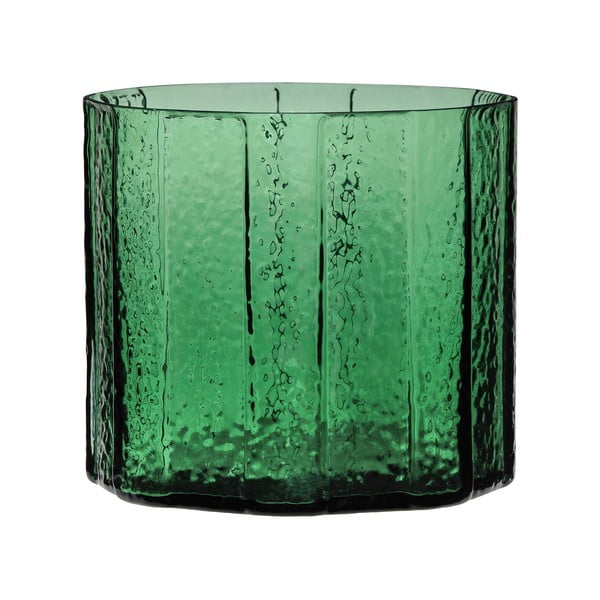 Sklenená ručne vyrobená váza Emerald - Hübsch