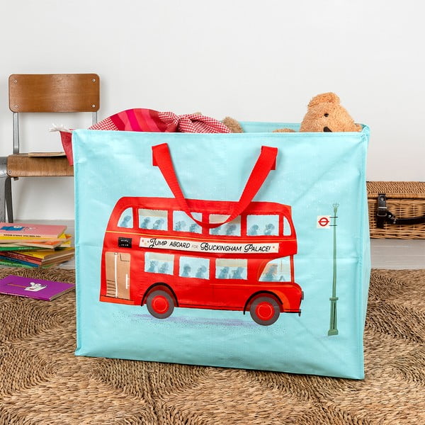 Úložný box na oblečenie z recyklovaného plastu 58x28x48 cm Routemaster Bus – Rex London-image-1