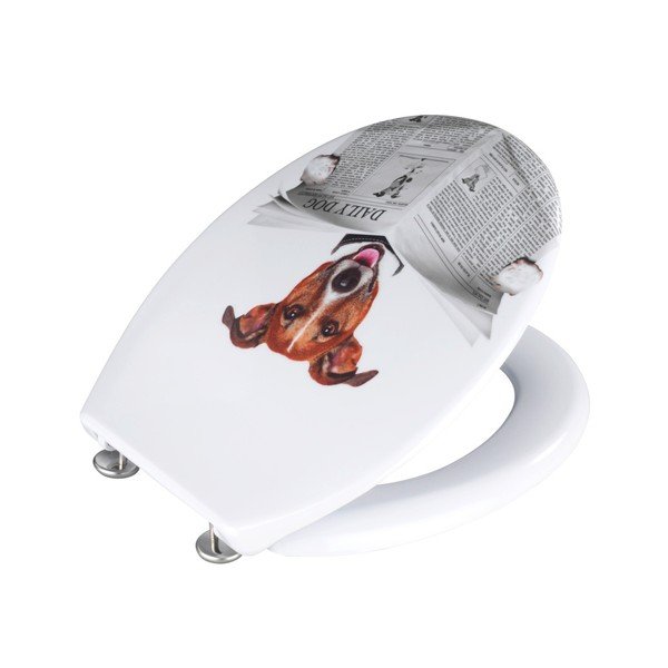 WC sedadlo Wenko Daily Dog, 45 x 38 cm-image-1