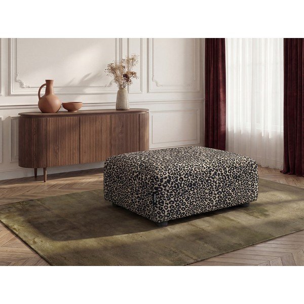 Taupe taburet Sidonie – Bobochic Paris-image-1