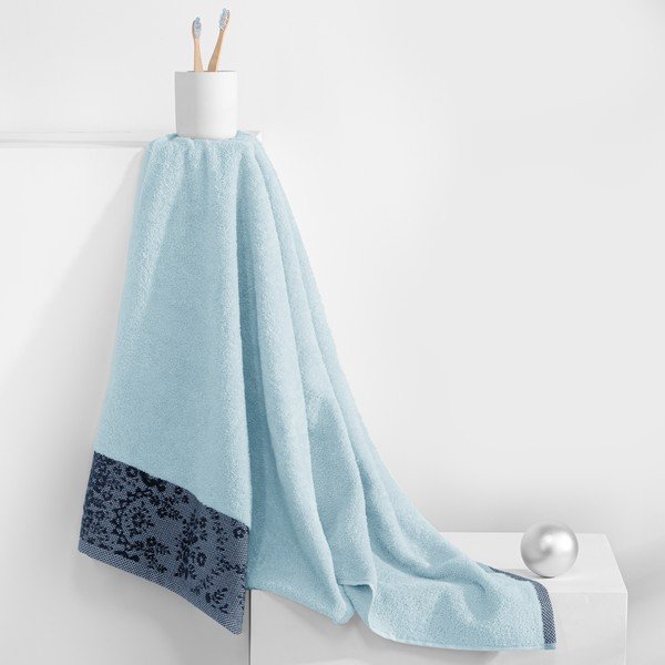 Modrá froté bavlnená osuška 70x140 cm Crea – AmeliaHome-image-2