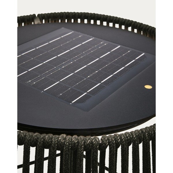 LED stolové/prenosné solárne vonkajšie svietidlo ø 33 cm Aldet – Kave Home-image-2