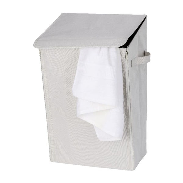 Béžový závesný kôš na bielizeň Wenko Turbo-Loc, 30 l-image-4