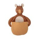 Hnedý látkový detský kôš na hračky 46x7, 5x33 cm Toto – Bloomingville Mini