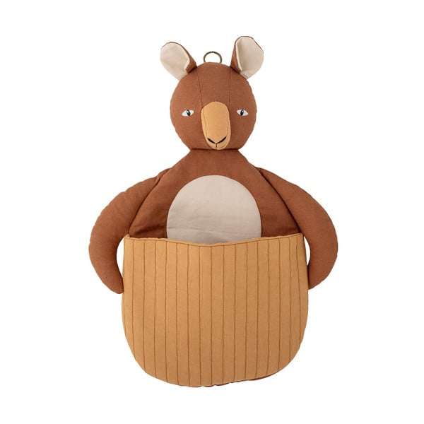 Hnedý látkový detský kôš na hračky 46x7, 5x33 cm Toto – Bloomingville Mini