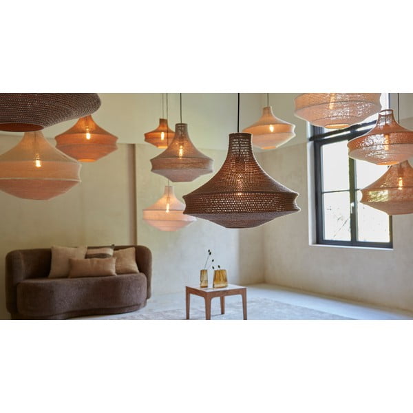 Svetlohnedé tienidlo ø 50 cm Viggo – Light & Living-image-1