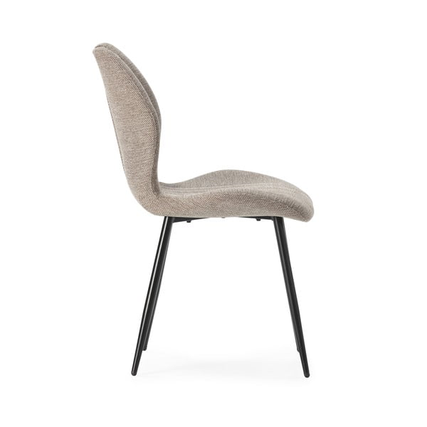 Svetlohnedé jedálenské stoličky v súprave 4 ks Muli – Marckeric-image-3