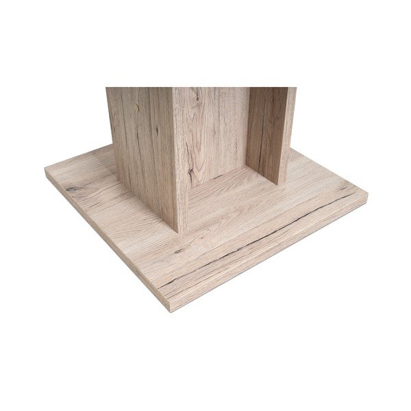 Jedálenský stôl v dekore dubového dreva Intertrade Christina, 80 x 80 cm-image-3