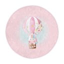 Ružový detský koberec ø 120 cm Comfort – Mila Home