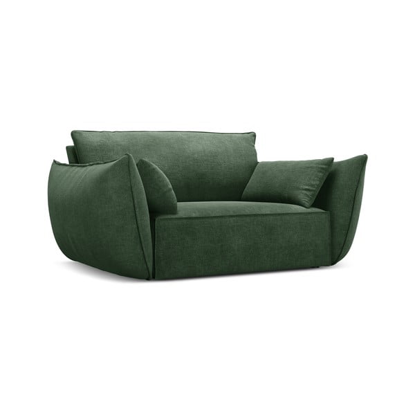 Tmavozelené kreslo Vanda - Mazzini Sofas