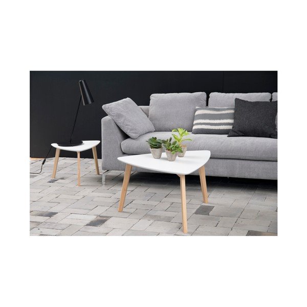 Biely odkladací stolík Actona Vitis, výška 36 cm-image-3