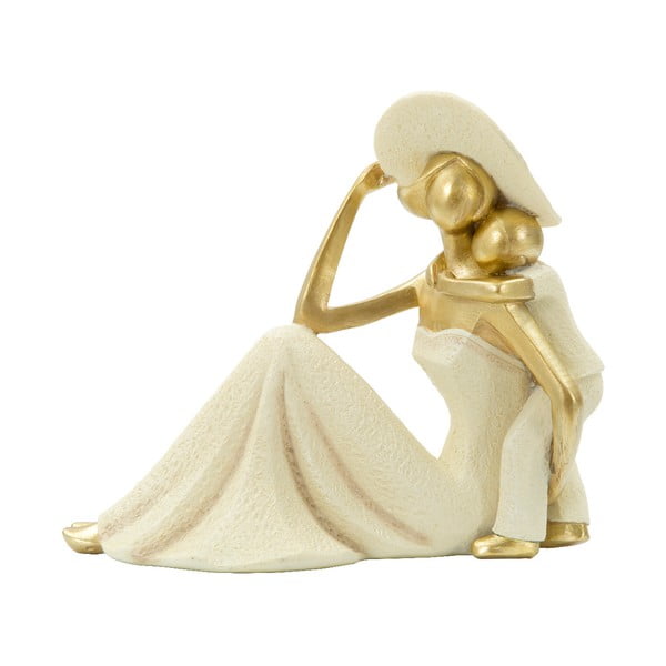 Dekoratívna soška s detailmi v zlatej farbe Mauro Ferretti Bambino