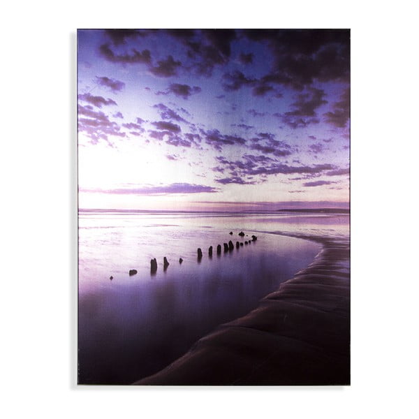 Obraz Graham & Brown Metallic Serenity Shores, 60 × 80 cm