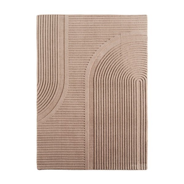 Béžový prateľný behúň 80x250 cm Pompei 1612 – Ayyildiz Carpets