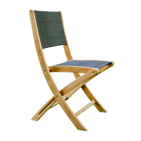Drevené záhradné stoličky v prírodnej farbe v súprave 2 ks Navy – Ezeis