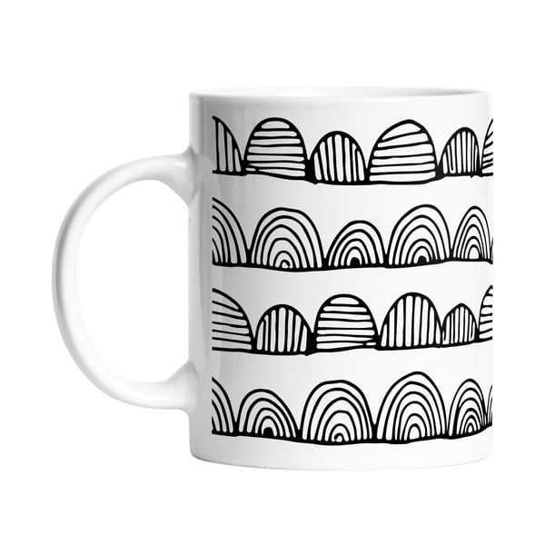Hrnček Black Shake Bumpy Stripes, 330ml-image-1