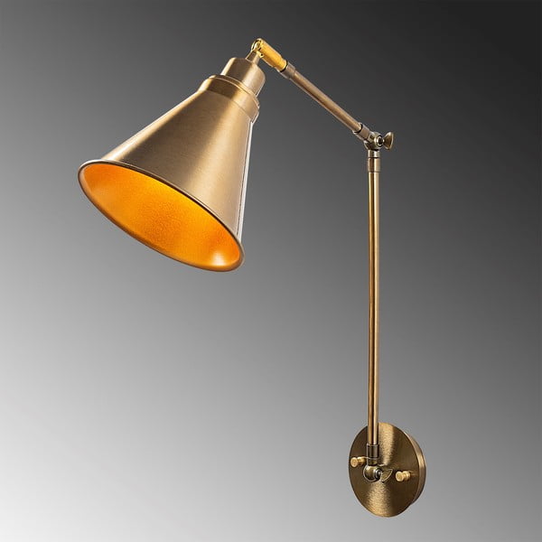 Nástenné svietidlo v zlatej farbe ø 20 cm Chicago – Opviq lights-image-4