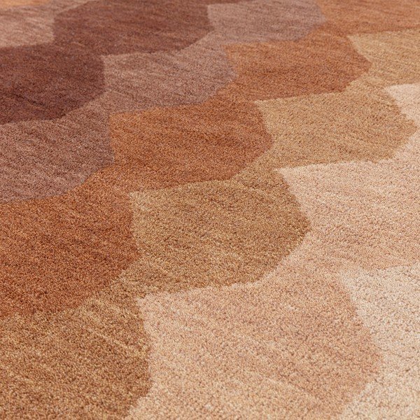 V tehlovej farbe vlnený koberec 160x230 cm Hive – Asiatic Carpets-image-2