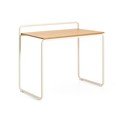 Detský písací stôl s doskou v dekore jaseňového dreva 45x82 cm Tinn – Kave Home