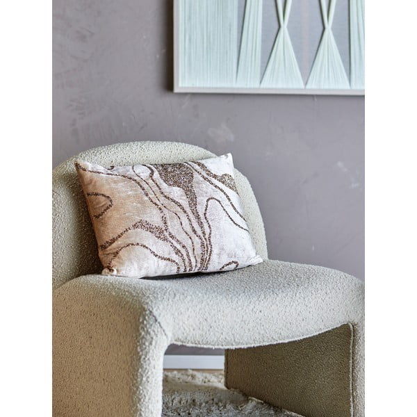 Dekoračný vankúš s prímesou bavlny 35x50 cm Adelona – Bloomingville-image-1