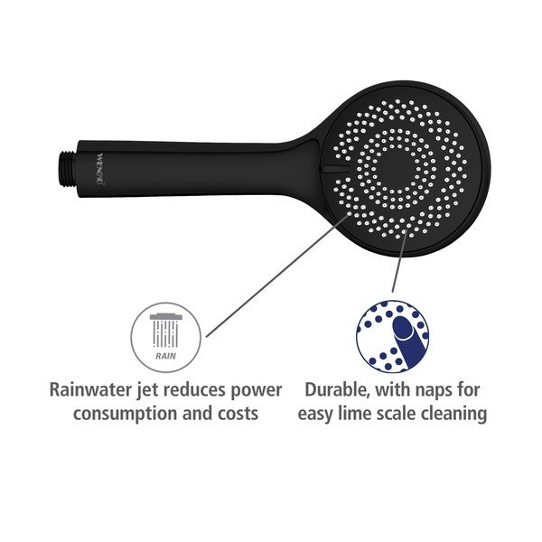 Sprchová hlavica ø 9,5 cm Water Saving – Wenko-image-3